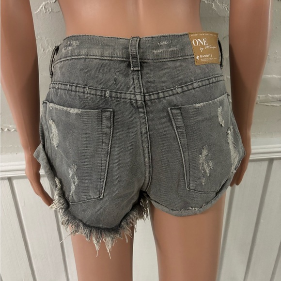 One teaspoon distressed jean shorts - Picture 2 of 9
